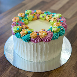 Pastel Swirl Cabinet Cake