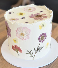 Load image into Gallery viewer, Pressed Floral Cake