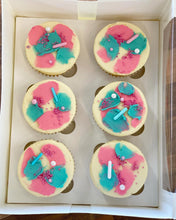 Load image into Gallery viewer, Gender Reveal Cupcakes