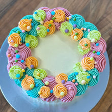Load image into Gallery viewer, Pastel Swirl Cabinet Cake
