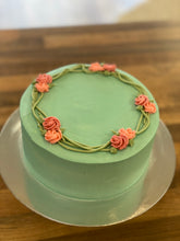 Load image into Gallery viewer, Tiny Rose Garland Cake
