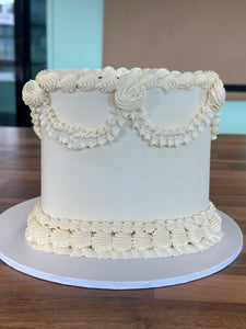 Heart Shaped Lambeth Cake