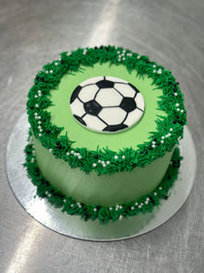 Soccer Cabinet Cake