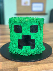 Creeper - Minecraft Cake