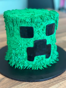 Creeper - Minecraft Cake