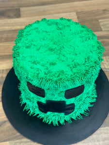Creeper - Minecraft Cake