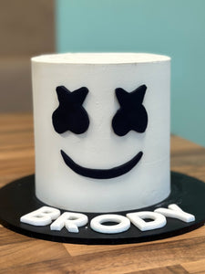 Marshmallow - Minecraft Cake