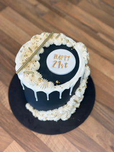 Plaque Celebration Cake