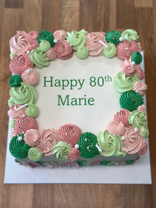 Square Celebration Cake