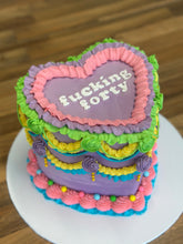 Load image into Gallery viewer, Heart Shaped Lambeth Cake
