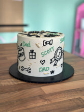 Load image into Gallery viewer, Scribble Cake - Father&#39;s Day
