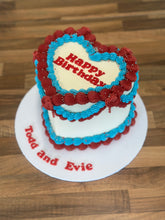 Load image into Gallery viewer, Heart Shaped Lambeth Cake
