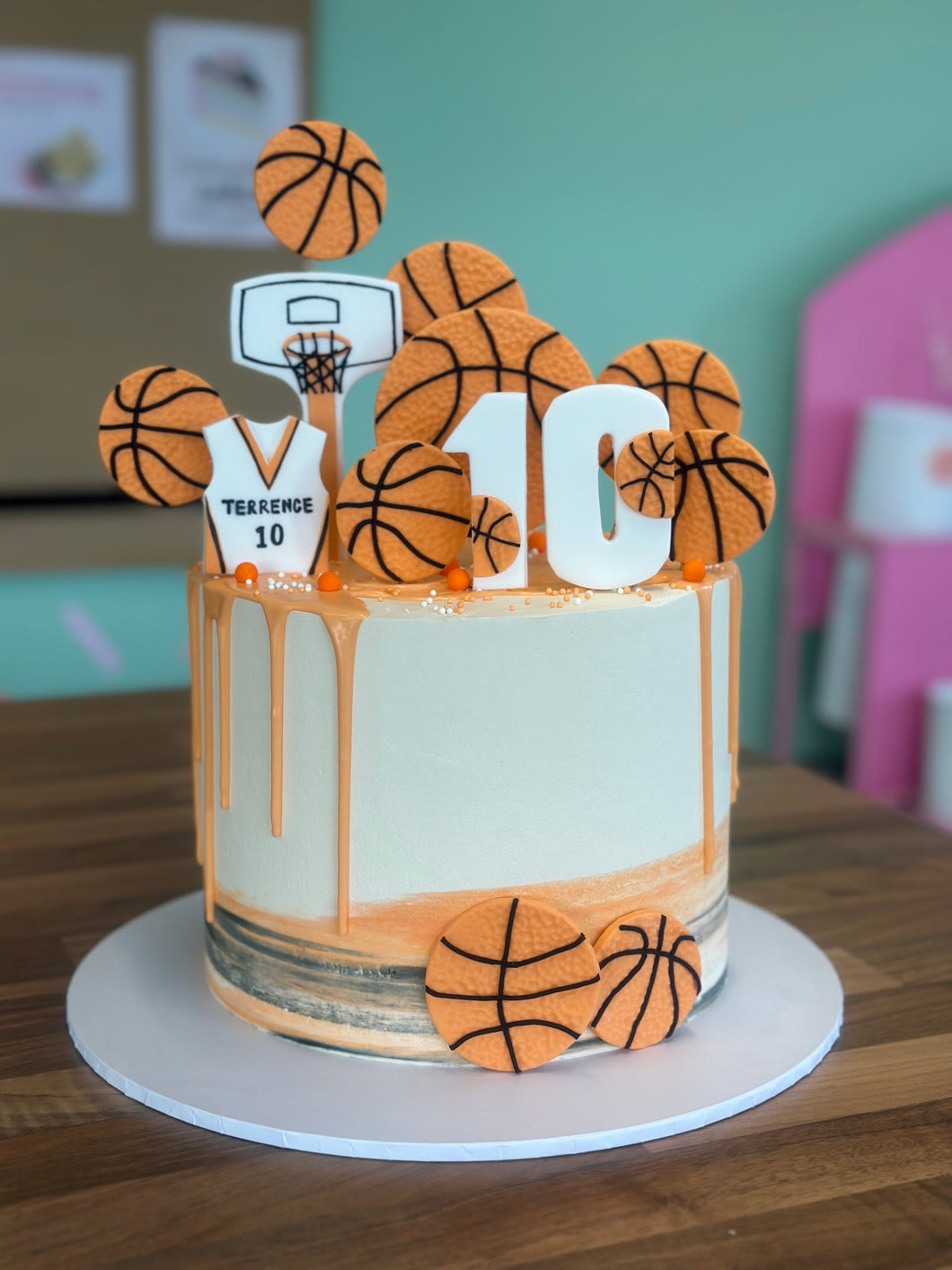 Basketball Cake