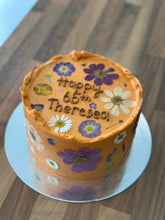 Load image into Gallery viewer, Pressed Floral Cabinet Cake
