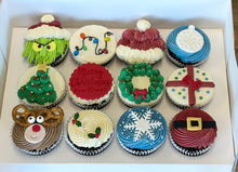 Load image into Gallery viewer, Christmas Cupcakes
