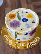 Load image into Gallery viewer, Pressed Floral Cabinet Cake
