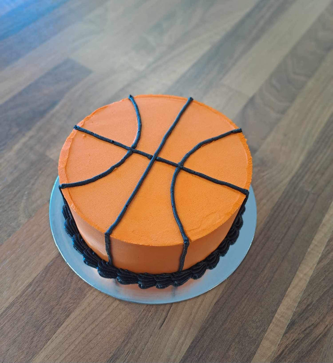 Superman Basketball Cake | Texas Rose Bakery