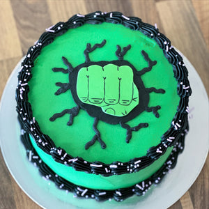 Hulk Cabinet Cake