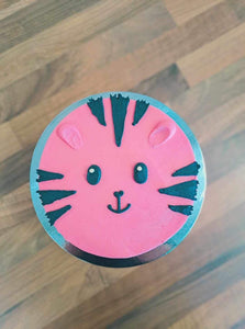 Tiger Face Cake
