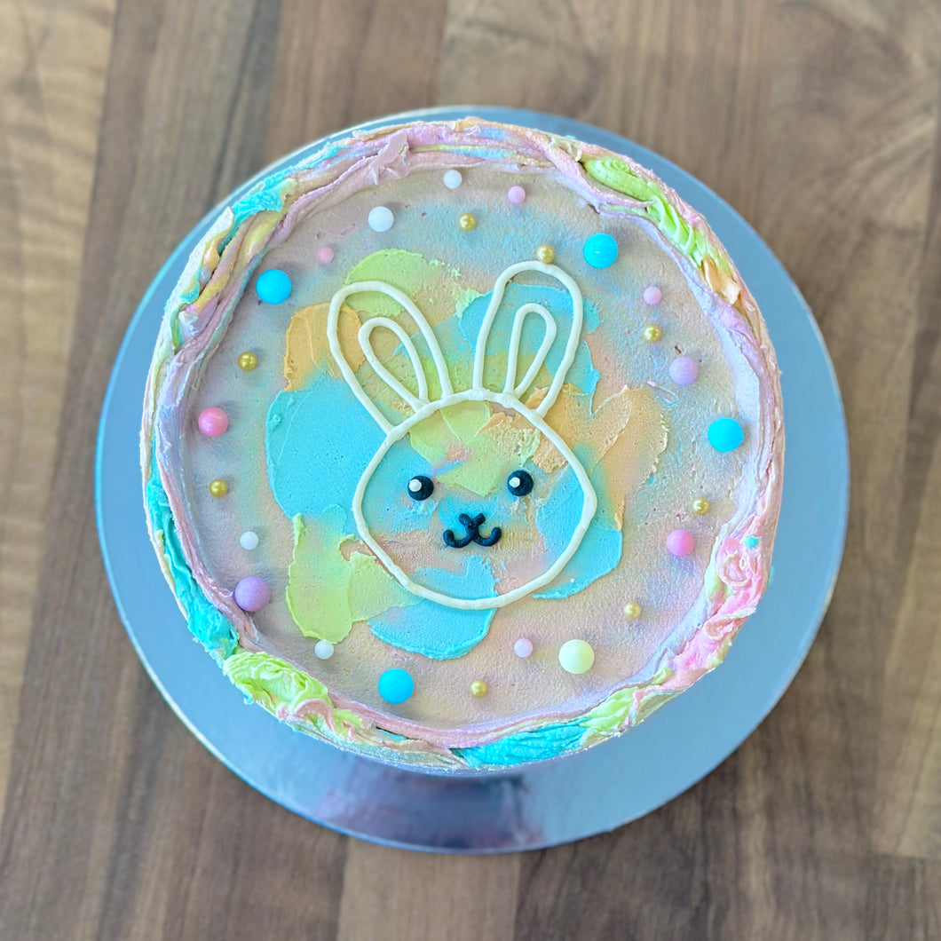 Pastel Bunny Cabinet Cake