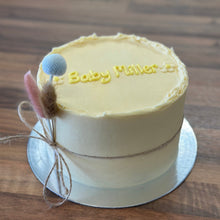 Load image into Gallery viewer, Bunny Tail Cabinet Cake - Gender Reveal
