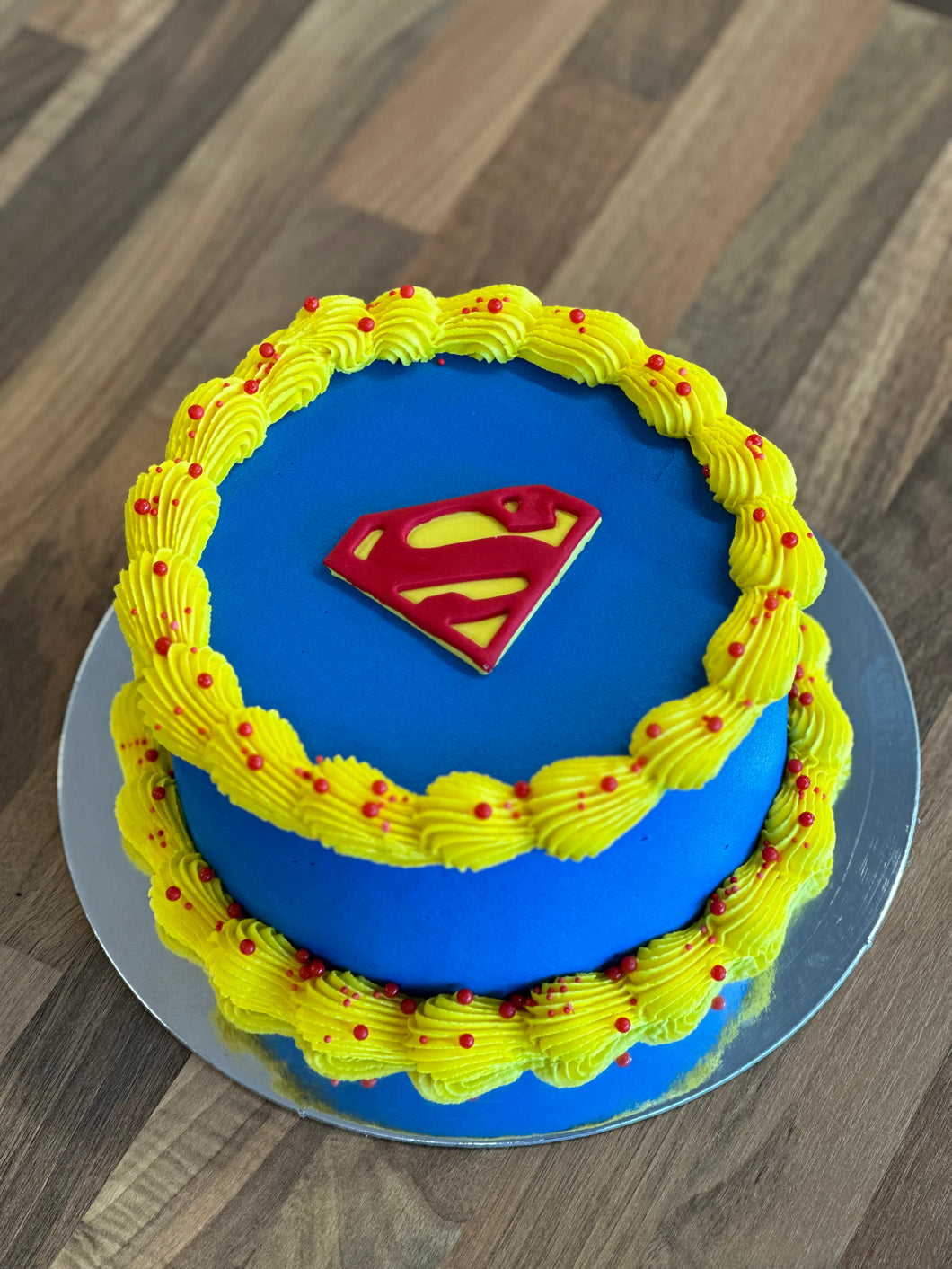 Superman Cabinet Cake