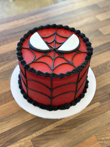 Giant Spider Man Cake