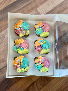 Pastel Swirl Cupcakes