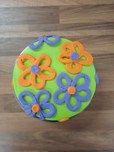 Retro Flower Cake