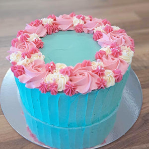 Rose Wreath Cake