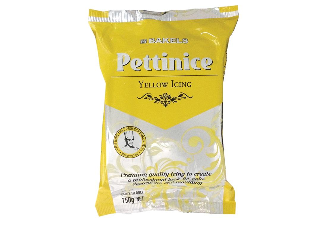 Bakels Pettinice Icing - Yellow
